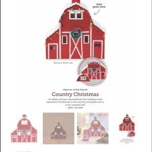 Scentsy Country Christmas Warmer.